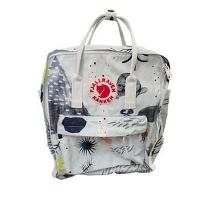 Fjallraven Kanken Art Moa Hoff Special Edition Backpack Light Blue Multi 23610